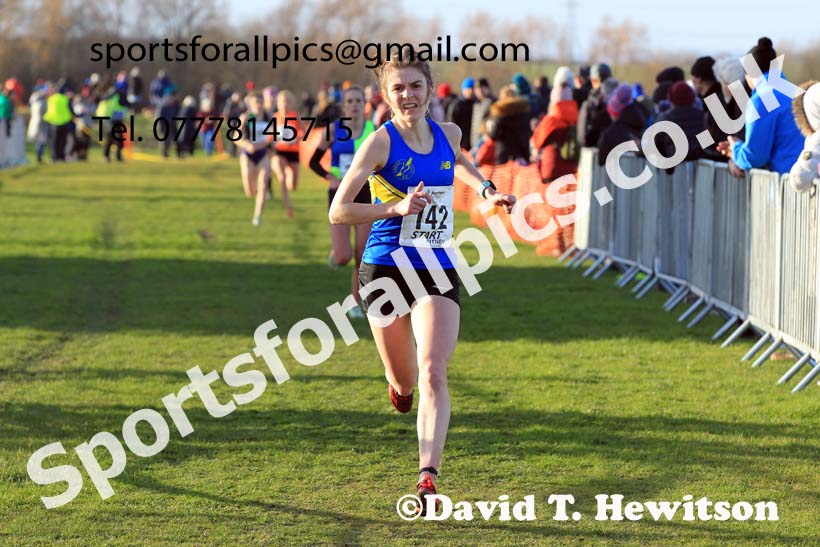Senior womens 2022 Northern Cross Country Champs., Pontefract. Photo: David T. Hewitson/Sports for All Pics